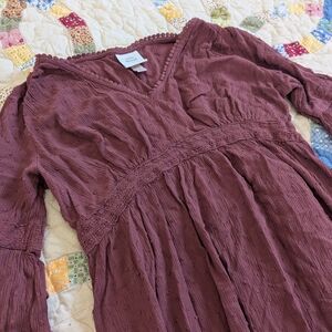 Knox Rose Burgundy Dress